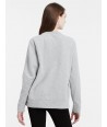 Calvin Klein dámská mikina VINTAGE LOGO SWEATSHIRT šedá