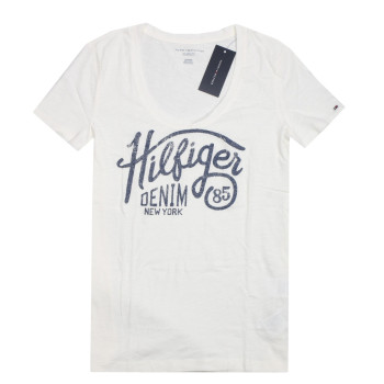 Tommy Hilfiger dámské tričko 993118 bílé