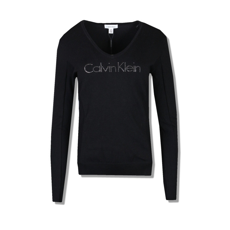 Calvin Klein dámský svetr Stony logo 