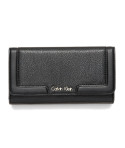 Calvin Klein dámská peněženka Trifold Mega Continental černá