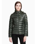Calvin Klein dámská péřová zimní bunda péřovka khaki 650fill power