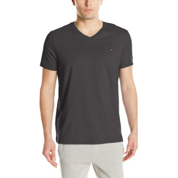 Tommy Hilfiger pánské tričko solid šedé 805020