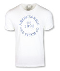 Abercrombie & Fitch pánské tričko Muscle Fit 56100 bílé