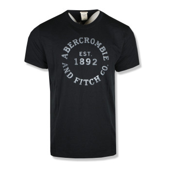 Abercrombie & Fitch pánské tričko Muscle Fit černé