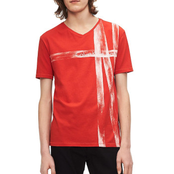 Calvin Klein pánské tričko 41H5929 red