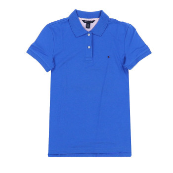 Tommy Hilfiger dámské polo tričko Easy Fit modré