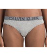 Calvin Klein kalhotky Tanga šedé