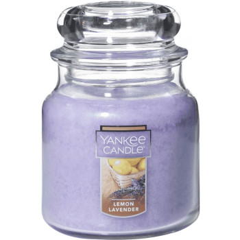 Yankee Candle svíčka Lemon Lavender střední 411g