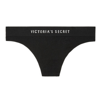 Victorias secret kalhotky tanga thongs černé 21-DL3 