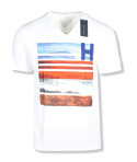 Tommy Hilfiger pánské tričko bílé Graphics 818-112