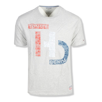 Tommy Hilfiger pánské tričko Graphics šedé 531-030