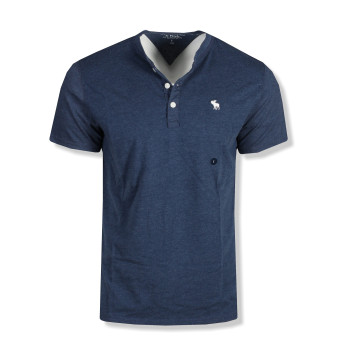 Abercrombie & Fitch pánské Polo tričko 0060-023 tmavě modré