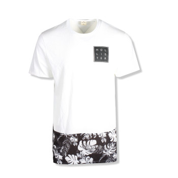 Hollister pánské tričko multi bílé 1654-001