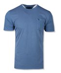 Abercrombie & Fitch pánské tričko Blue Solid 89-020