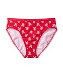 Victorias secret klasické kalhotky bikini červené 4002-QT6