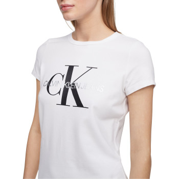 Calvin Klein dámské tričkové šaty bílé Iconic logo CK