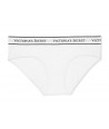 Victorias Secret klasické bavlněné kalhotky Stretch Logo brand multi stripe