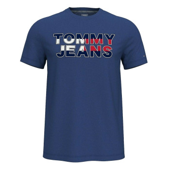 Tommy Hilfiger pánské tričko s krátkým rukávem TJ modré