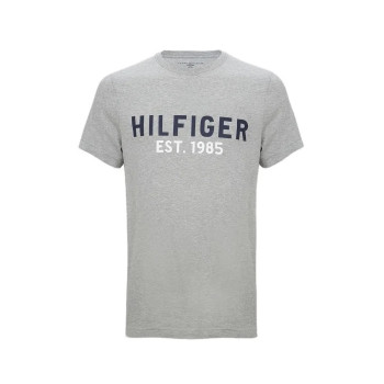 Tommy Hilfiger pánské tričko s krátkým rukávem Essential šedé