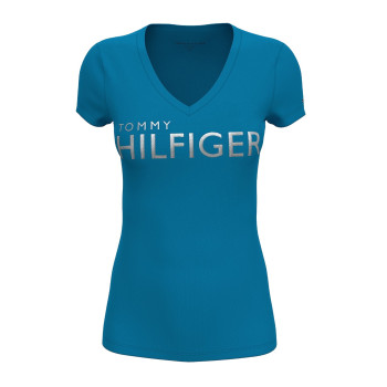 Tommy Hilfiger dámské tričko Solid modré
