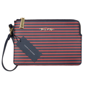 Tommy Hilfiger dámská peněženka kabelka Stripe red/blue