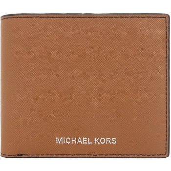 Michael Kors pánská peněženka HARRISON s kapsou na drobné brwn