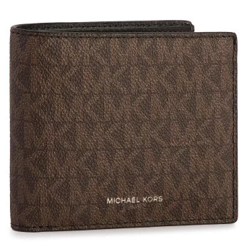 Michael Kors pánská peněženka s kapsou na drobné Cooper COIN wallet brwn